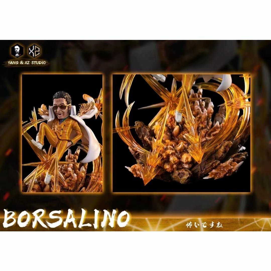 ワンピース 黄猿 ボルサリーノ ガレージキット フィギュア ワーコレ