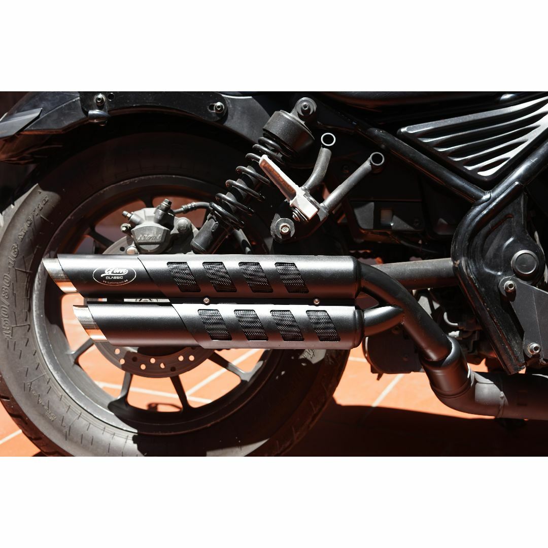 10%OFF レブル250 2023年式 GEMCLASSIC 2本出しマフラーの通販 by