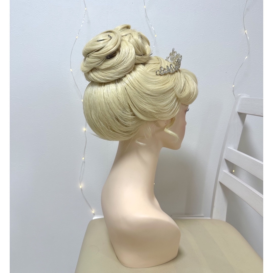 確認用、シンデレラ、dハロ、ディズニー仮装、シンデレラウィッグの