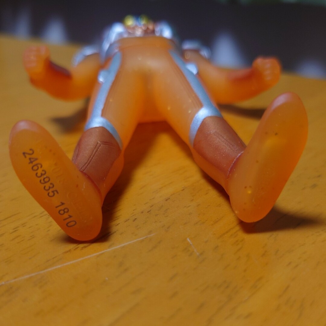 BANDAI - ウルトラマンブル グランド クリアオレンジラメ ソフビ