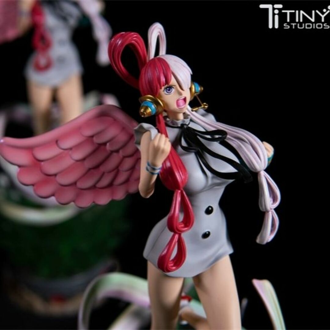 ワンピース ウタ 羽根Ver. ガレージキット フィギュア 塗装済み完成品
