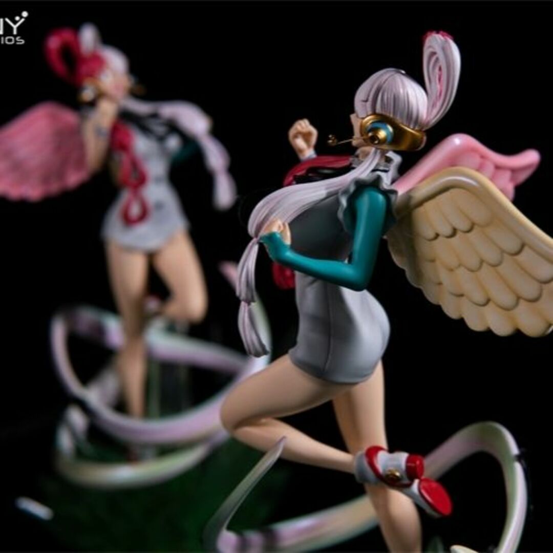 ワンピース ウタ 羽根Ver. ガレージキット フィギュア 塗装済み完成品