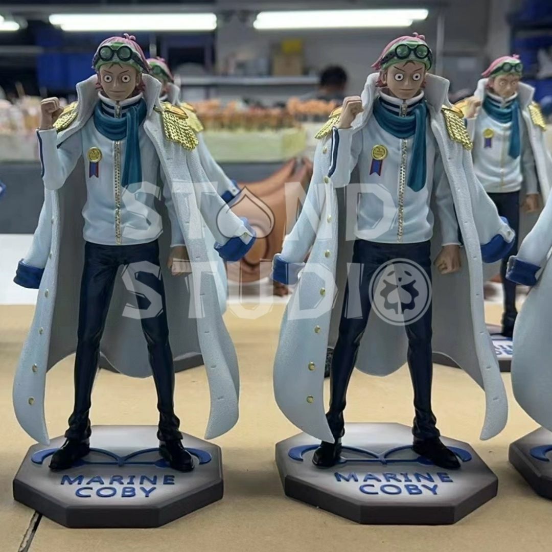 ワンピース 海軍本部 大佐 コビー フィギュア ガレージキット pop