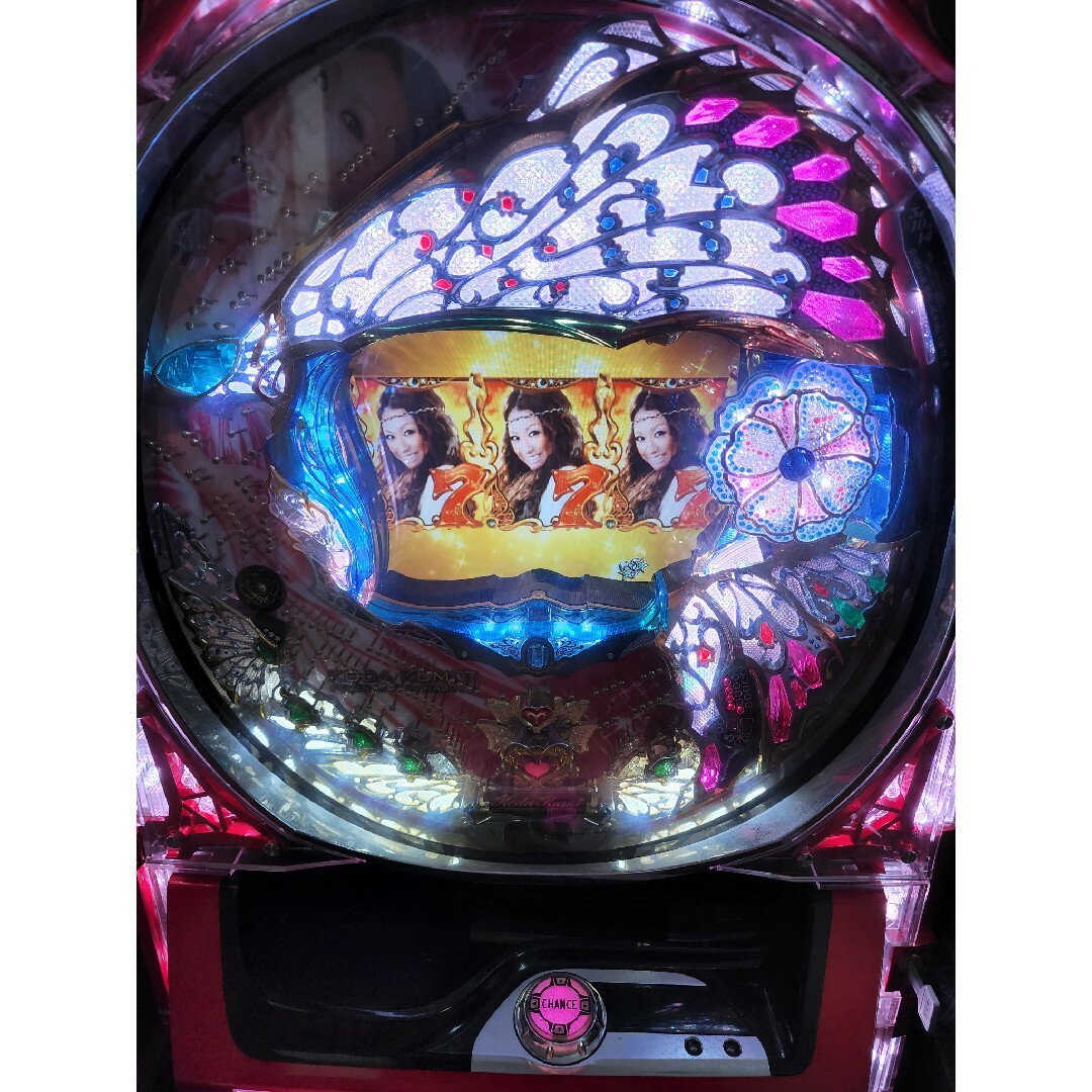 パチンコ 実機 倖田來未 循環+オート機能付き 引き取り限定の通販 by