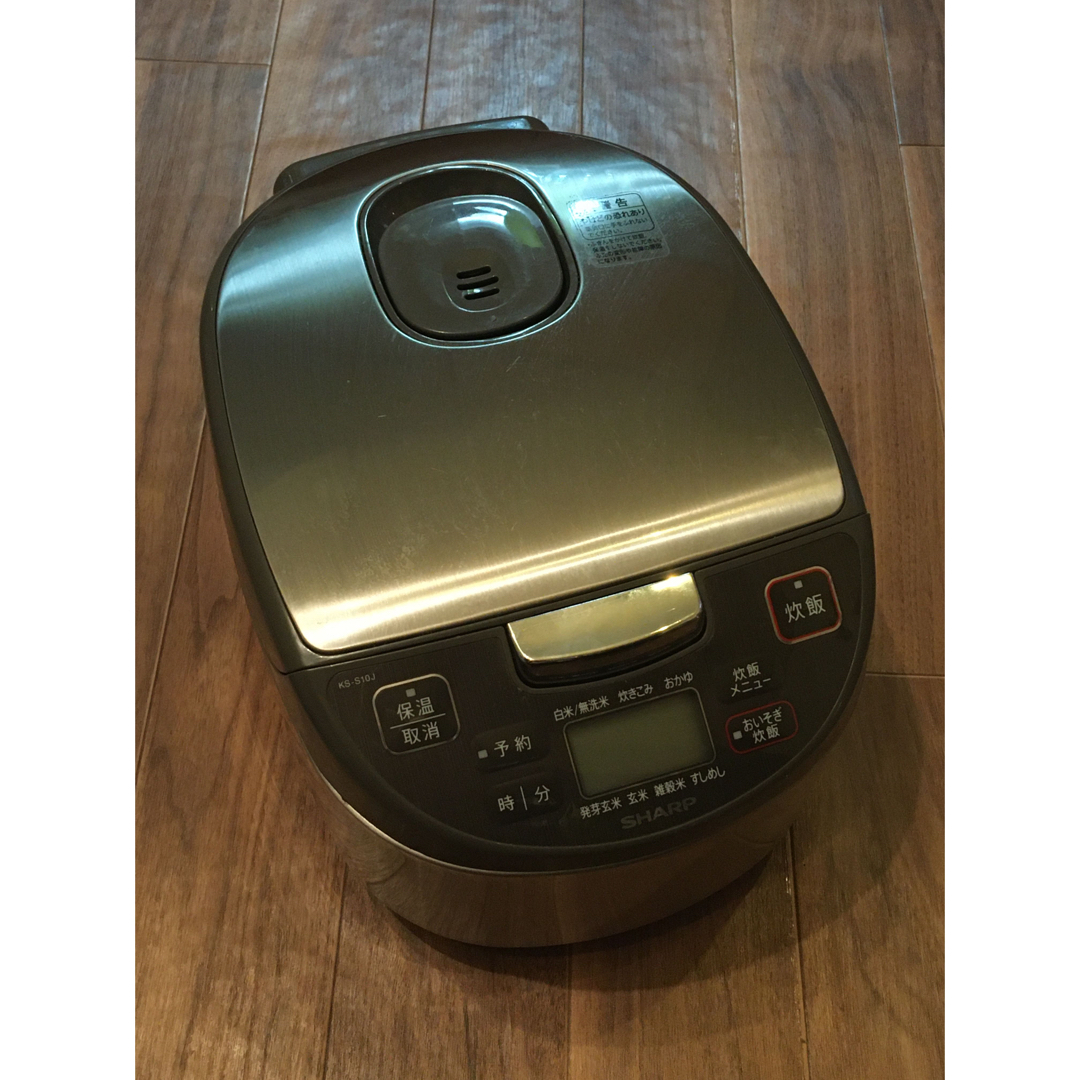 SHARP - SHARP KS-S10J-S 炊飯ジャー 箱あり の通販 by けい's shop