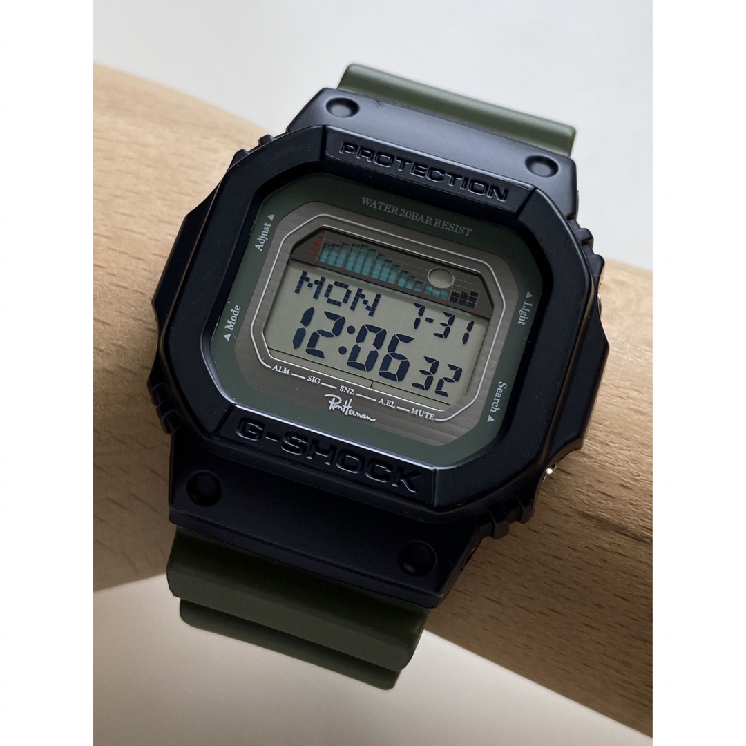 G-SHOCK - コラボ/G-SHOCK/ロンハーマン/別注/GLX-5600/ミリタリー