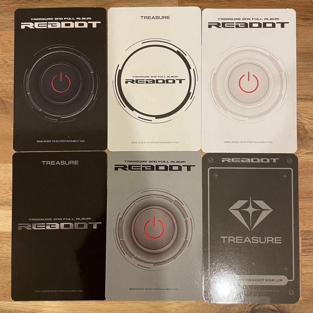 TREASURE トレジャー Reboot アルバム封入トレカセット ドヨンの通販