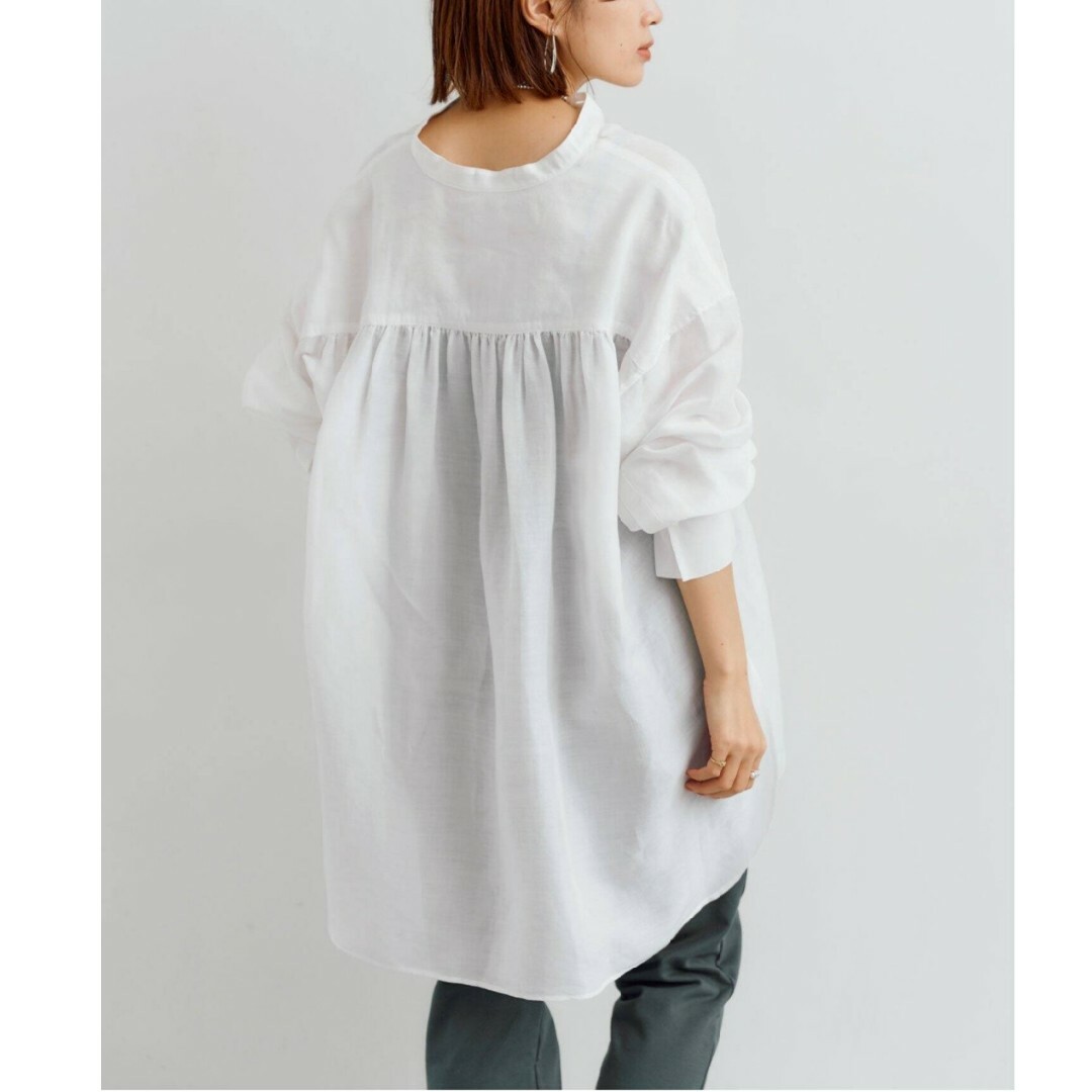 IENA - IENA ラミーリヨセルバックギャザーシャツの通販 by ui0212's