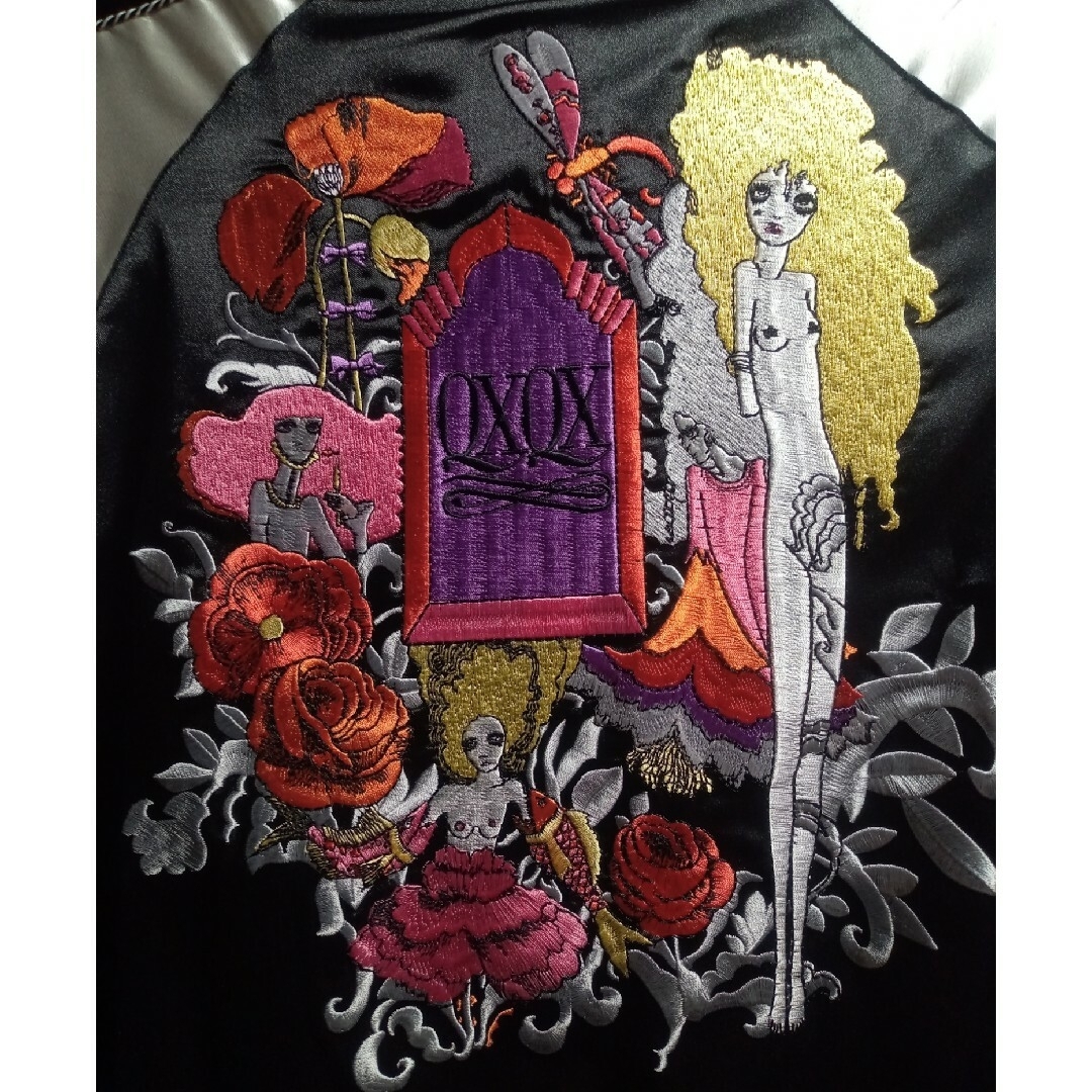 QXQX 宇野亜喜良 スカジャン Mサイズの通販 by れんれん｜ラクマ