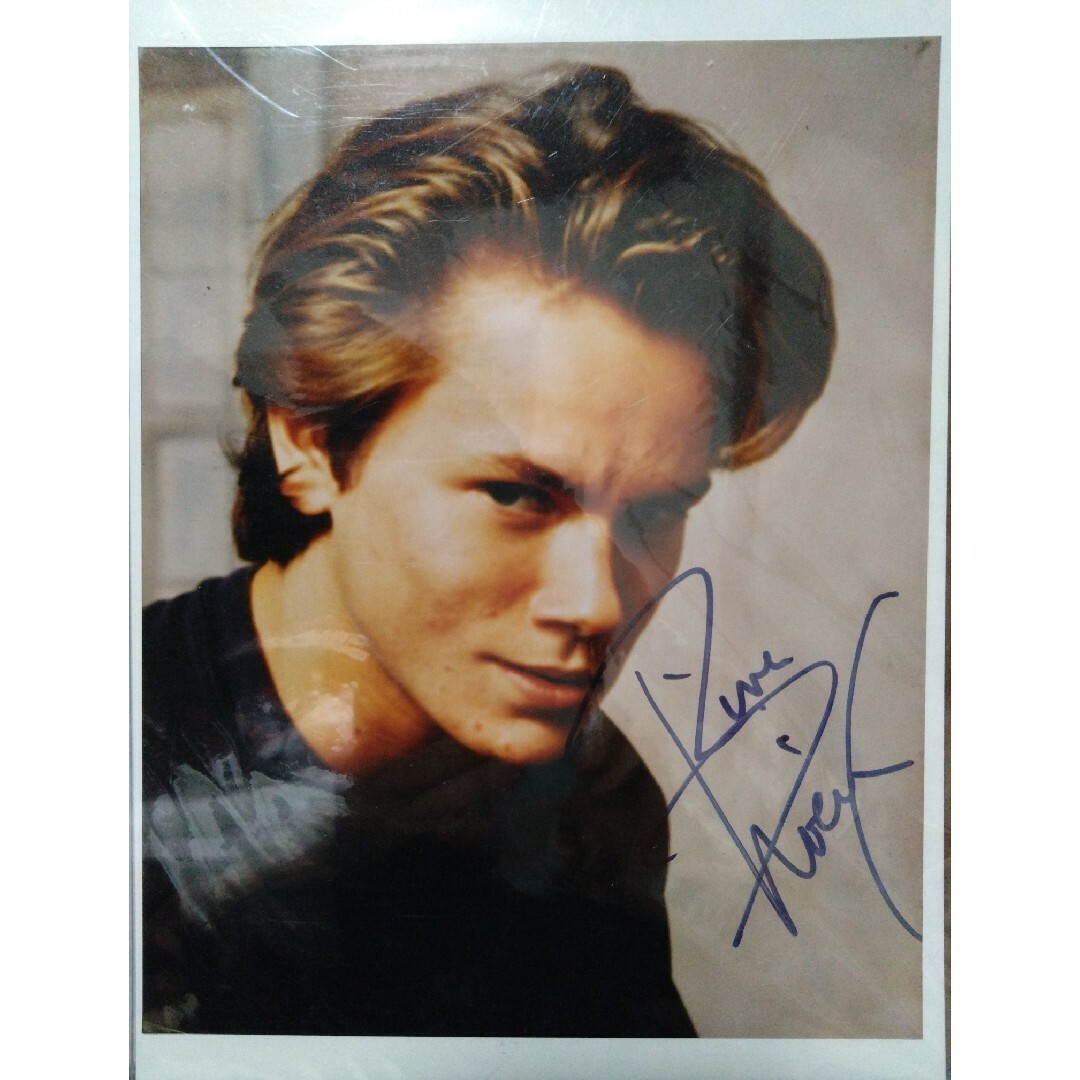 レア リバー・フェニックス直筆サイン入り写真の通販 by ハートのP's