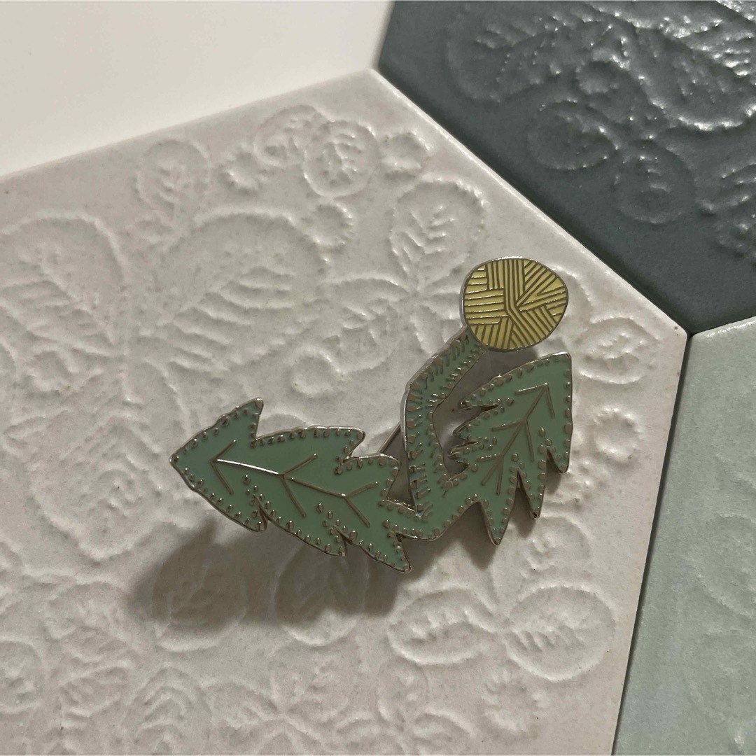 mina perhonen - ミナペルホネン / tanpopo ブローチの通販 by ぽぴ's