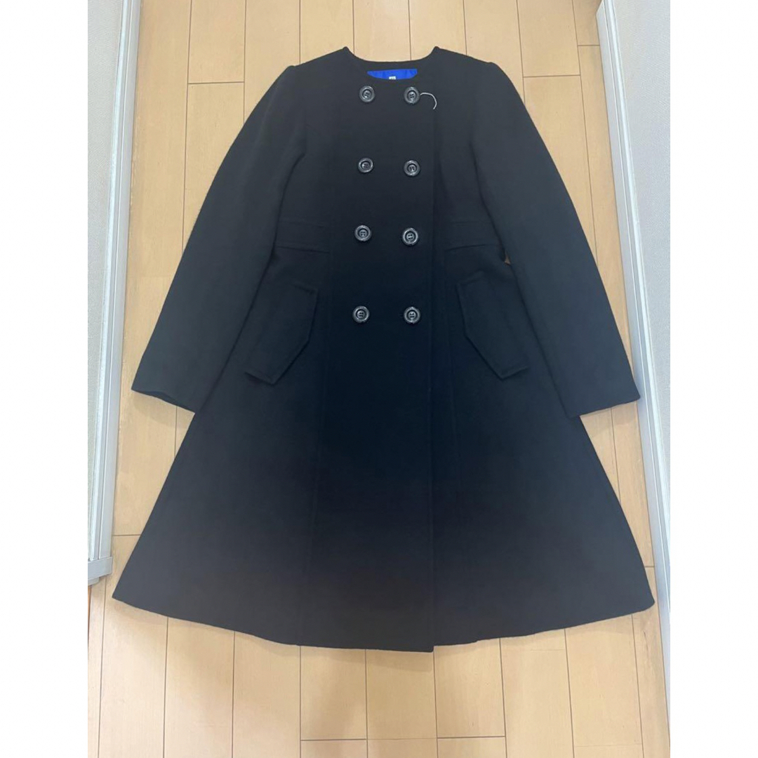 BLUE LABEL CRESTBRIDGE - ブルーレーベル エアリーウールビーバーノー