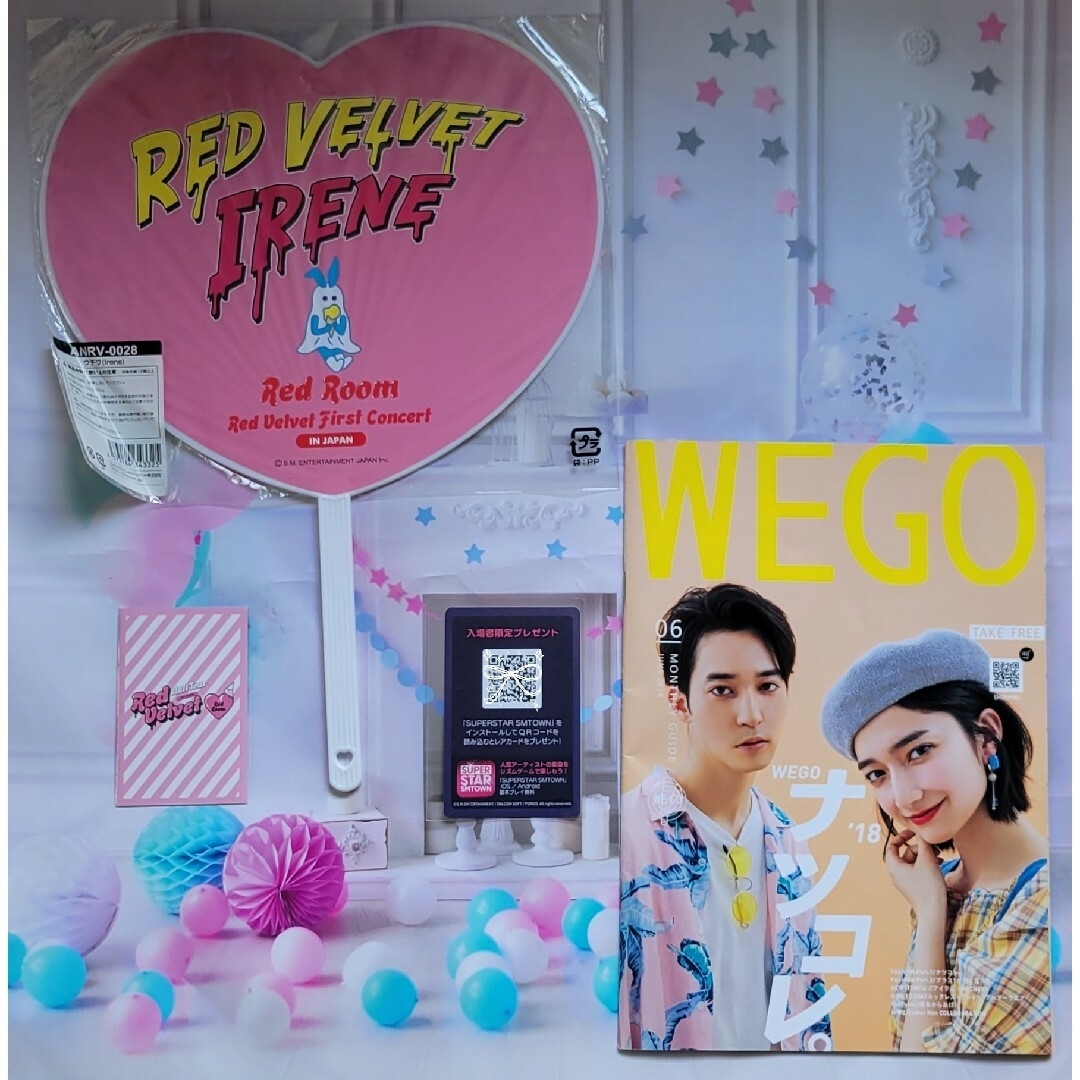 Red Velvet アイリーン グッズセット レドベル うちわ トレカの通販 by