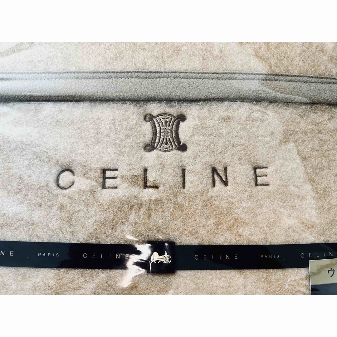 CELINE - ⭐️CELINE セリーヌ⭐️ウール混⭐️毛布⭐️西川製の通販