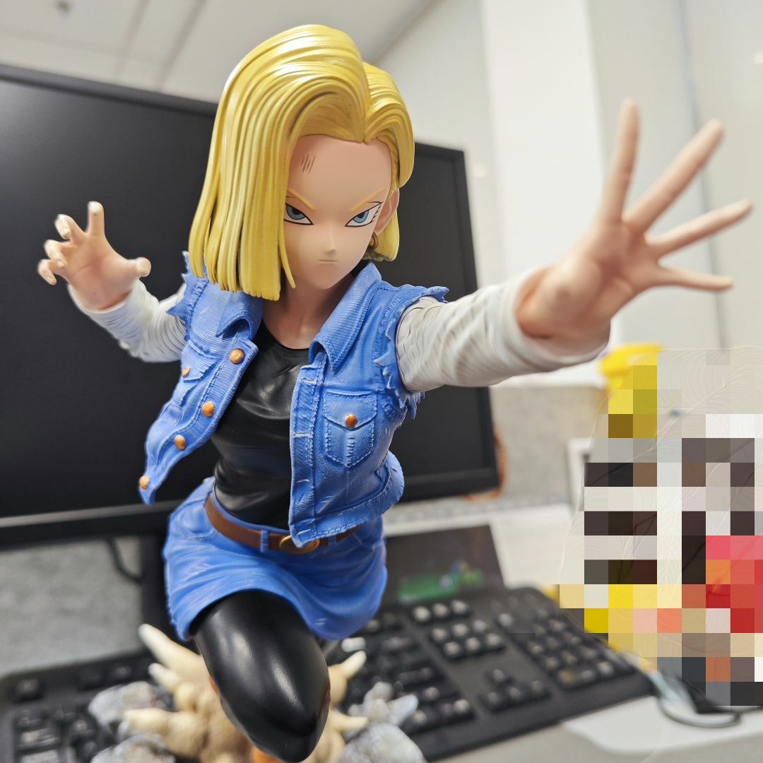 ドラゴンボール 人造人間18号 フィギュア ガレージキット 1/6スケール