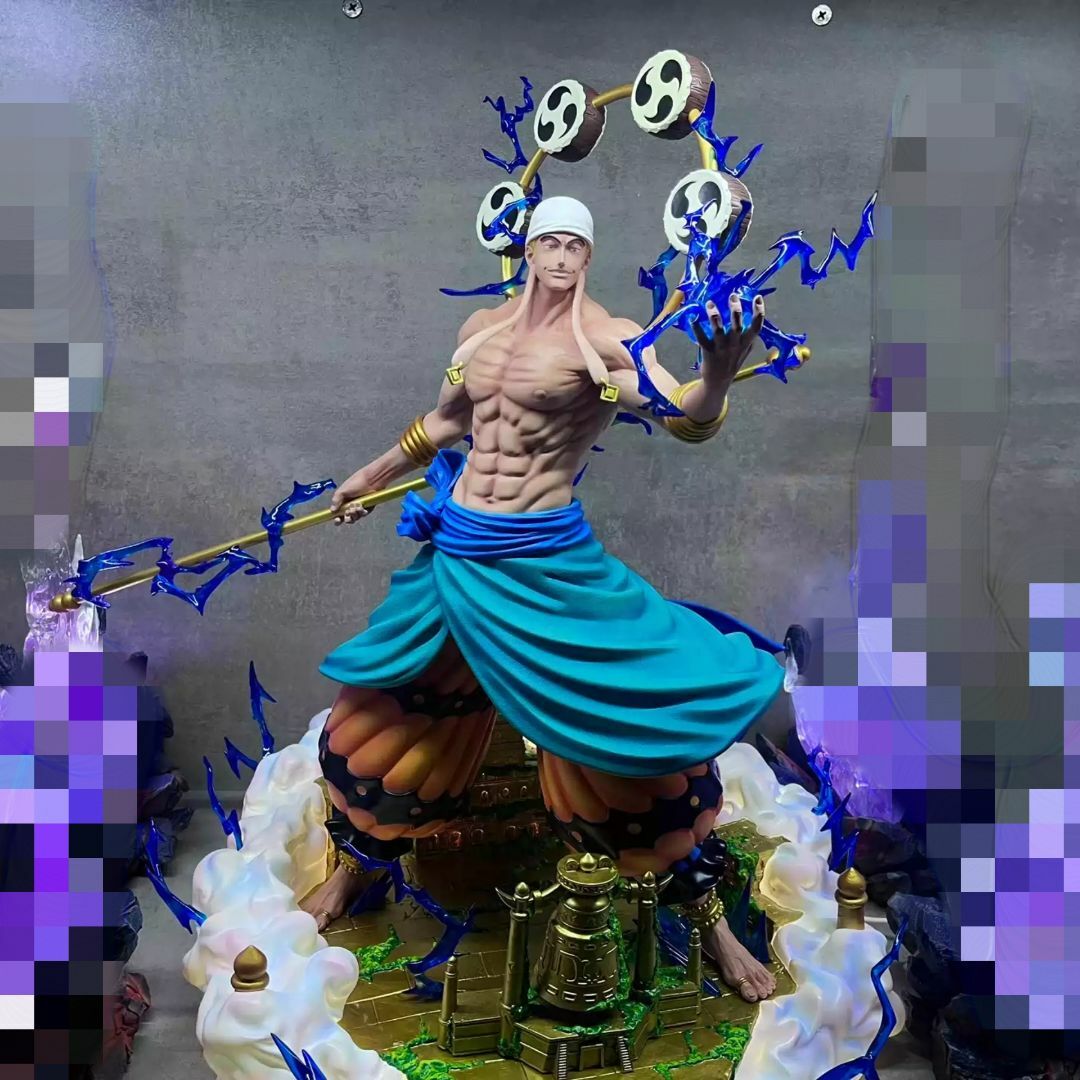 ワンピース 神 エネル ゴッド フィギュア ガレージキット 1/4スケール