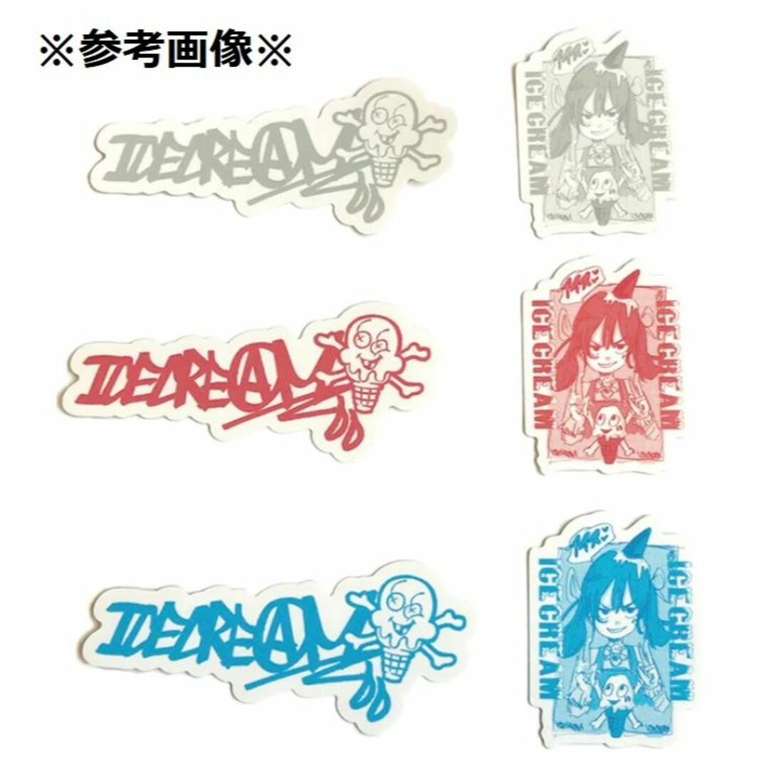 ICECREAM × JUN INAGAWA ステッカー シールの通販 by けられちゃん's