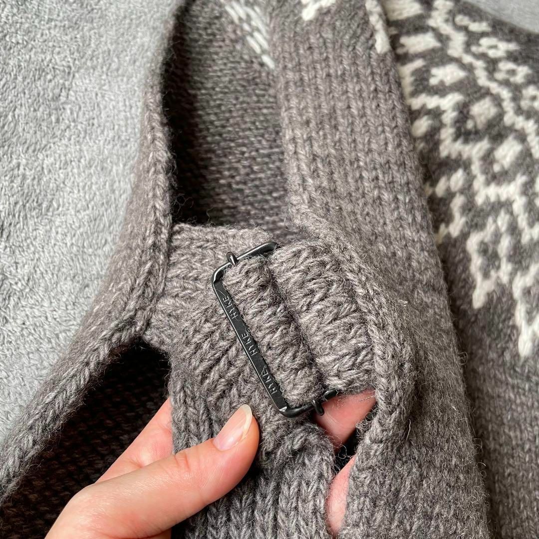 美品】HYKE ハイク ノルディック セーター ポンチョ ベスト 1の通販 by