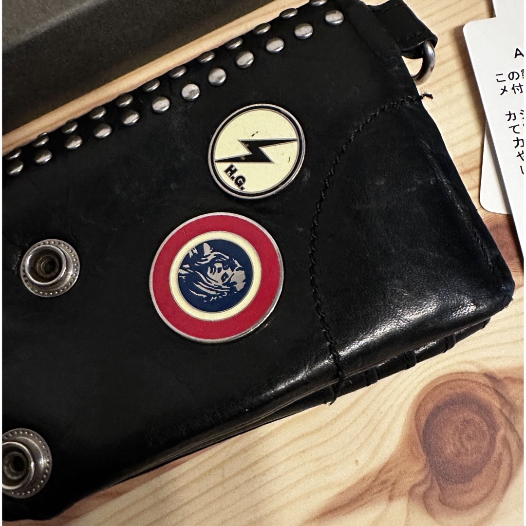 HYSTERIC GLAMOUR - HYSTERIC GLAMOUR 財布 スタッズ レザー