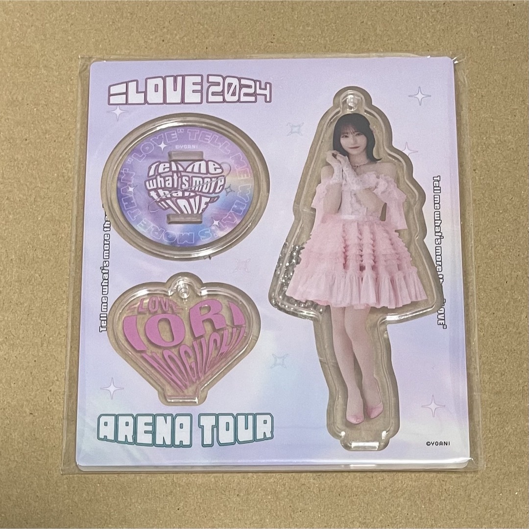 匿名配送】＝LOVE 野口衣織 6周年コンサート ピンキー 衣装 アクスタ