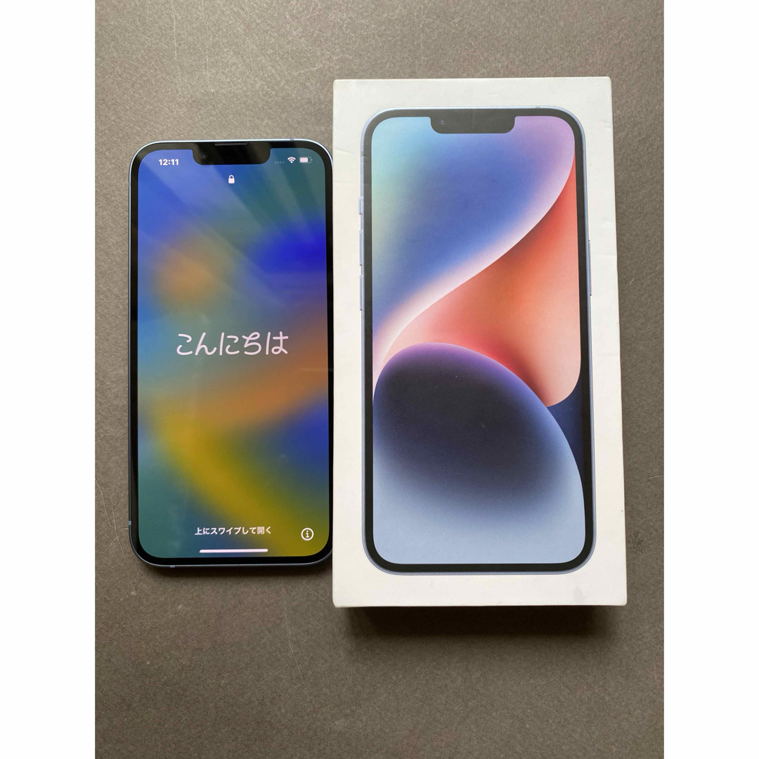 iPhone - iPhone 14 SIMフリー 128GB ブルーの通販 by adgjm's shop