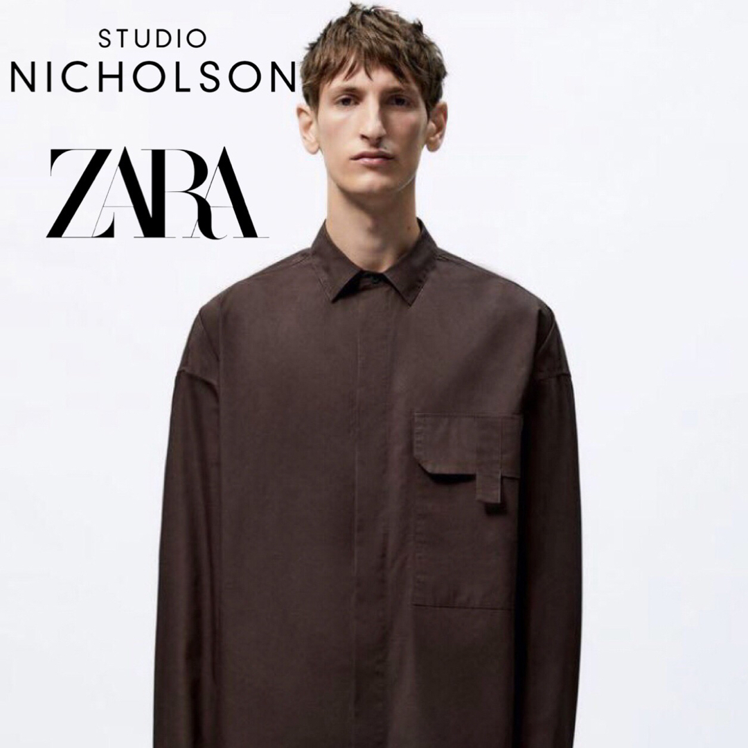 ZARA - 新品⭐️ZARA×STUDIO NICHOLSON ポケットシャツジャケットの