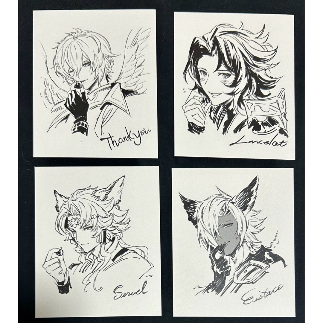 グラブル お返し 返礼品 2019 バレンタイン 色紙 まとめ売りの通販 by