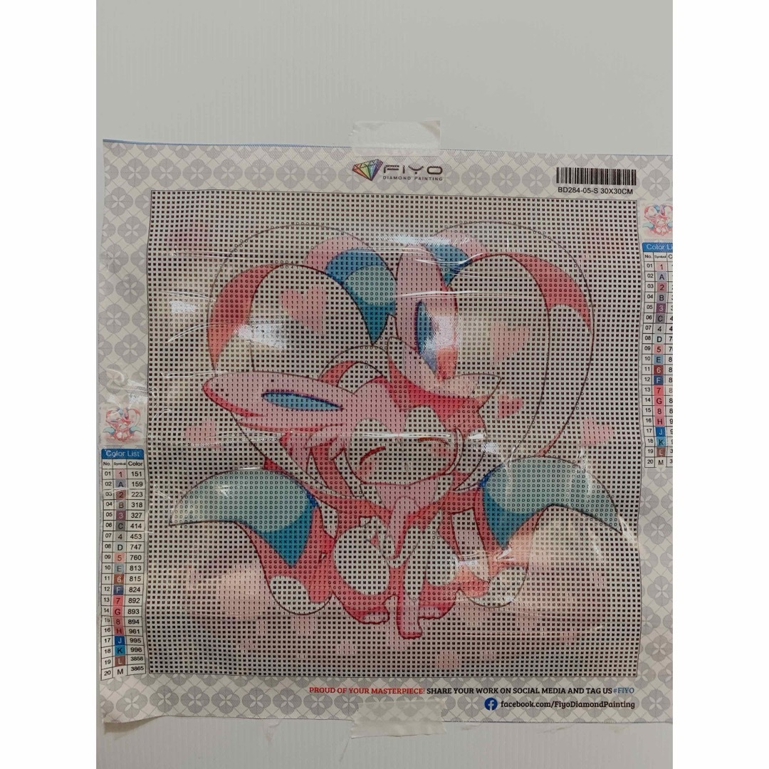 最終値下げ ダイヤモンドアート キャラ スクエアビーズ ダイヤモンド