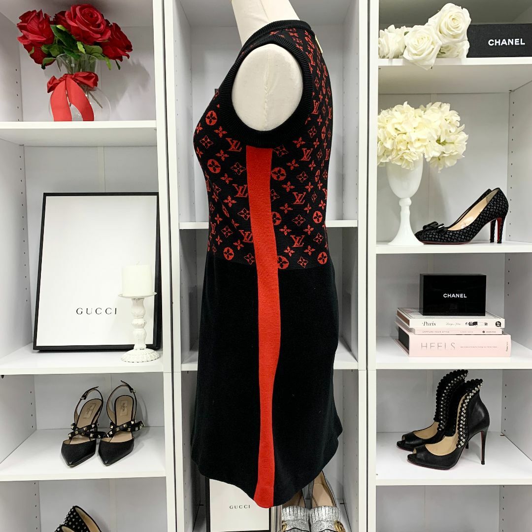 LOUIS VUITTON - 9281 ヴィトン ワンピース モノグラム ノースリーブ