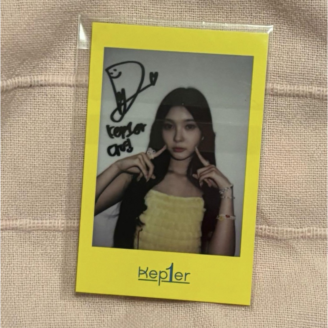 公*o様 kep1er ダヨン サイン入りポラ ポラロイド 公*o様 kep1er