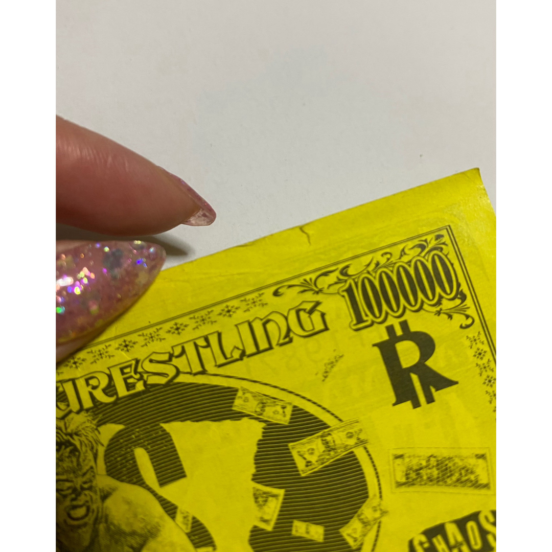 新日本プロレス‪☆オカダ・カズチカ‪☆レインメーカー ドル札 2018‬‬