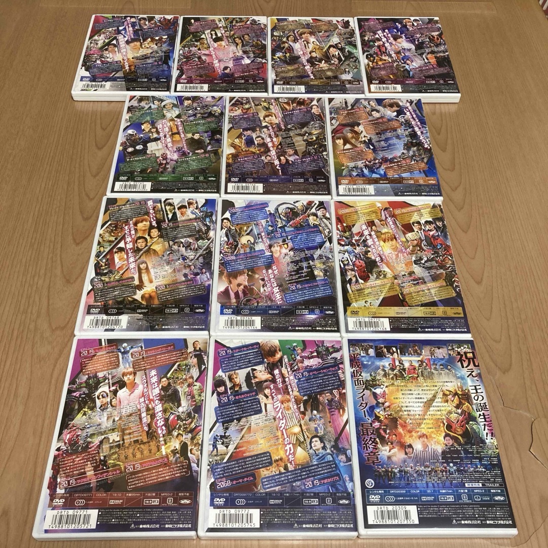 仮面ライダージオウ DVD 全12巻＋劇場版1巻の通販 by s shop｜ラクマ