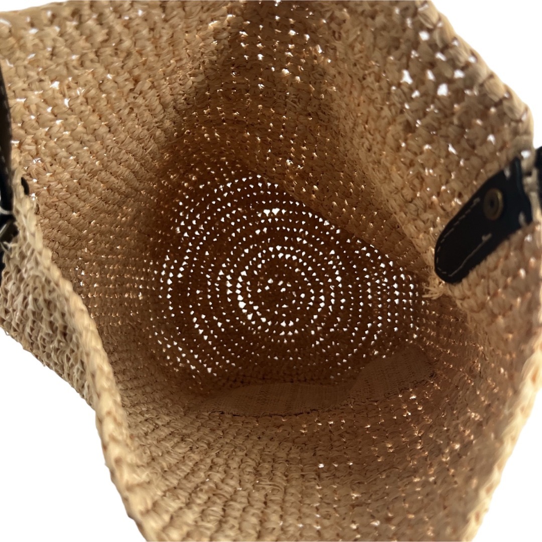 POLO RALPH LAUREN - ポロラルフローレン かごバッグ トップハンドル