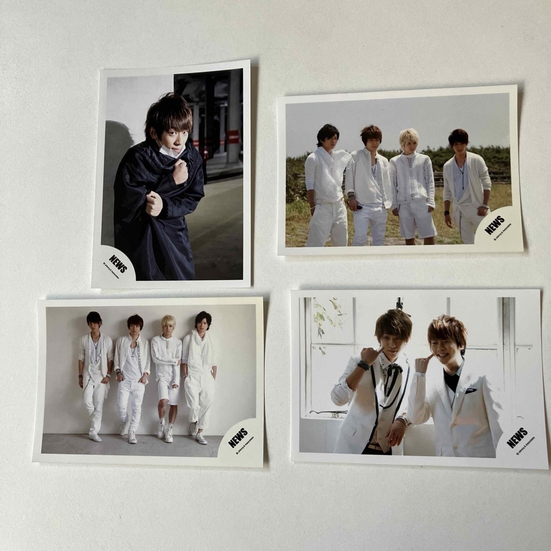 ニュース(NEWS) 公式写真9枚 まとめ売りセット ジャニーズ