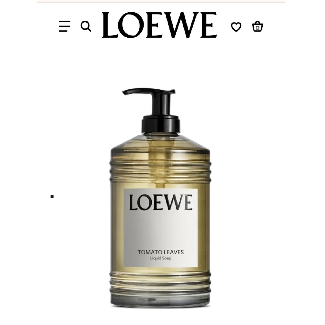LOEWE - 新品 ロエベ リキッドソープ トマトリーフ ハンドソープ 360ml