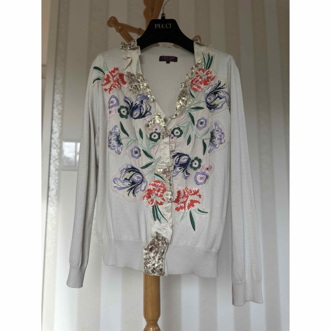 YUKI TORII INTERNATIONAL - ユキトリイ 刺繍 カーディガンの通販 by