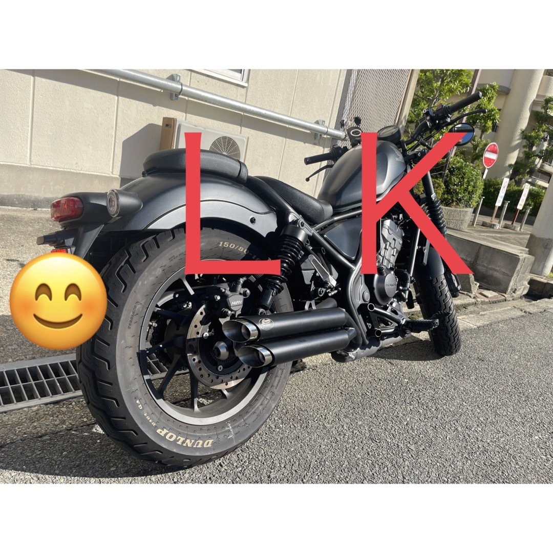 セール中 新型レブル250 2023年式モデル マフラーgemspeed製 V4の通販