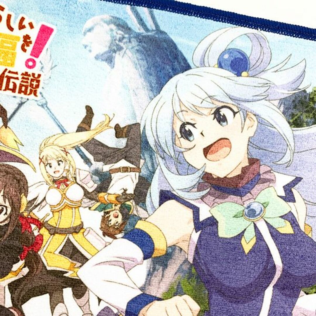 この素晴らしい世界に祝福を！ ミニハンカチ このすば 日本製(PWD)の