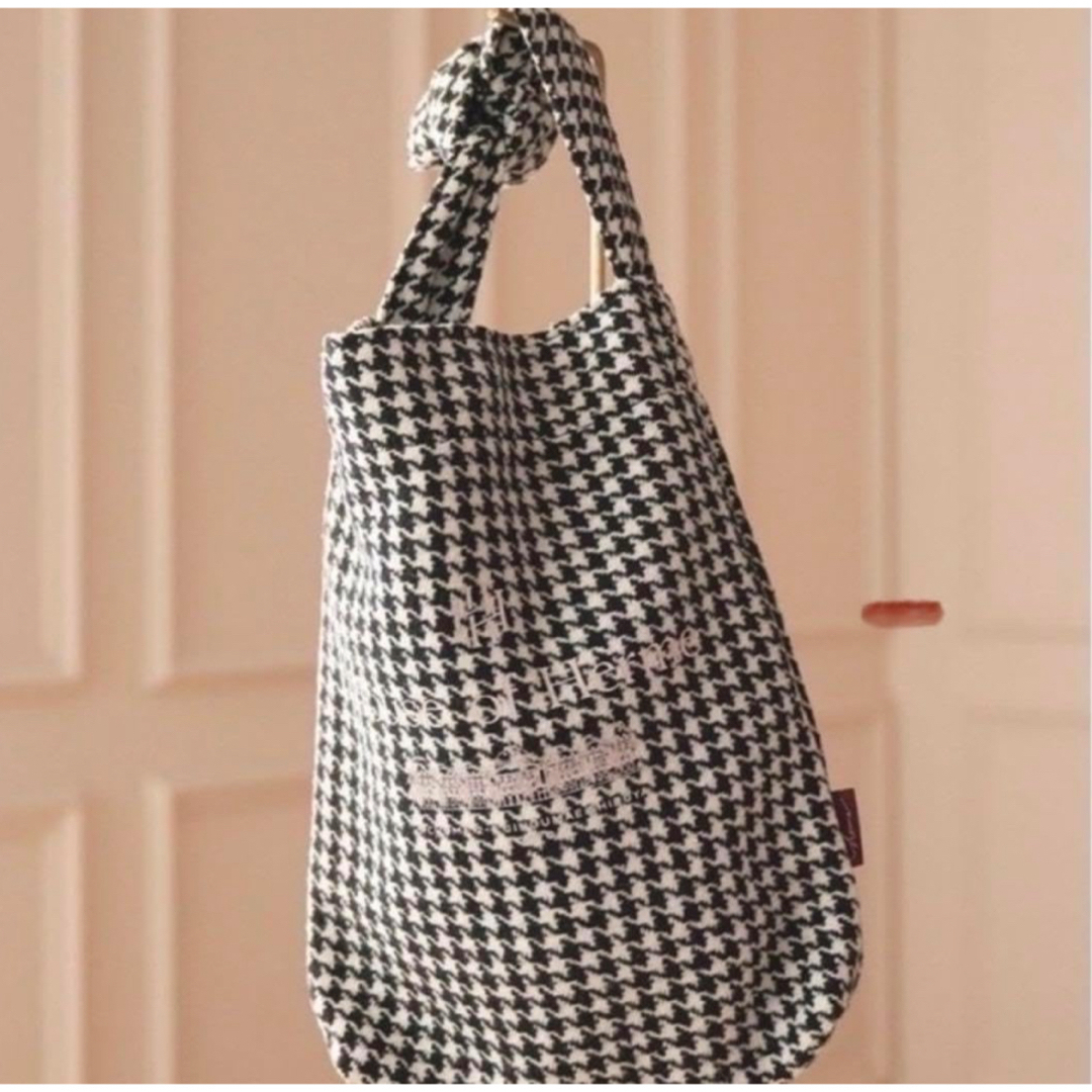 Her lip to - her lip to 新品未開封 千鳥柄 トートバッグの通販 by