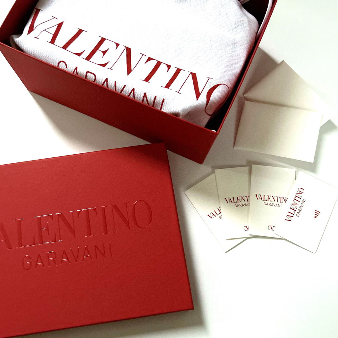 VALENTINO - 新品75 VALENTINO ヴァレンティノ Vロゴ ベルト 70MM VLTN