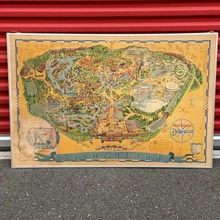 Disney - 70s vintage カリフォルニア ディズニーランド MAPの通販 by