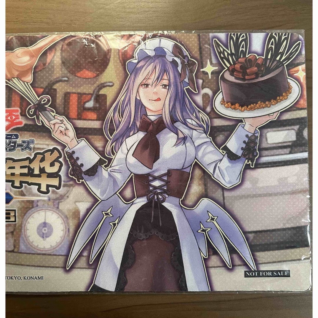 KONAMI - 遊戯王 プレイマット 聖菓使クーベル と ポワソニエル・ド