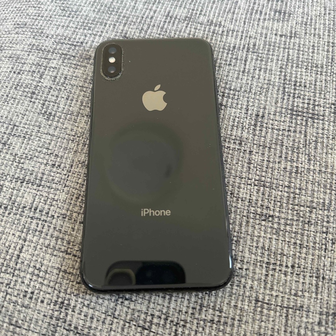 アップル iPhoneX 64GB スペースグレイ SIMフリーの通販 by Tom's shop