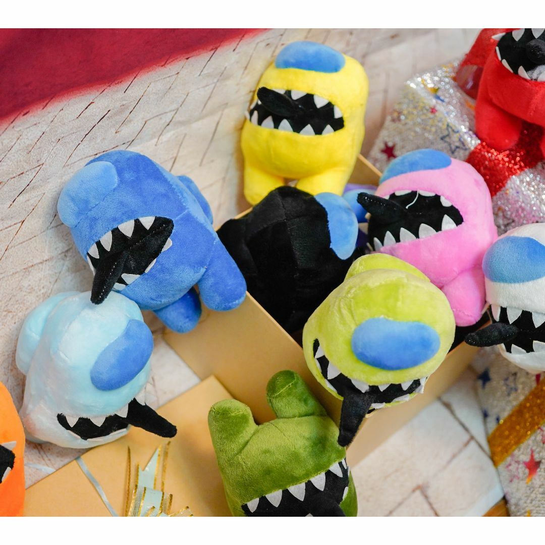 ぬいぐるみ アモングアス 人狼 12種セット 13cmリボン袋付【残3のみ