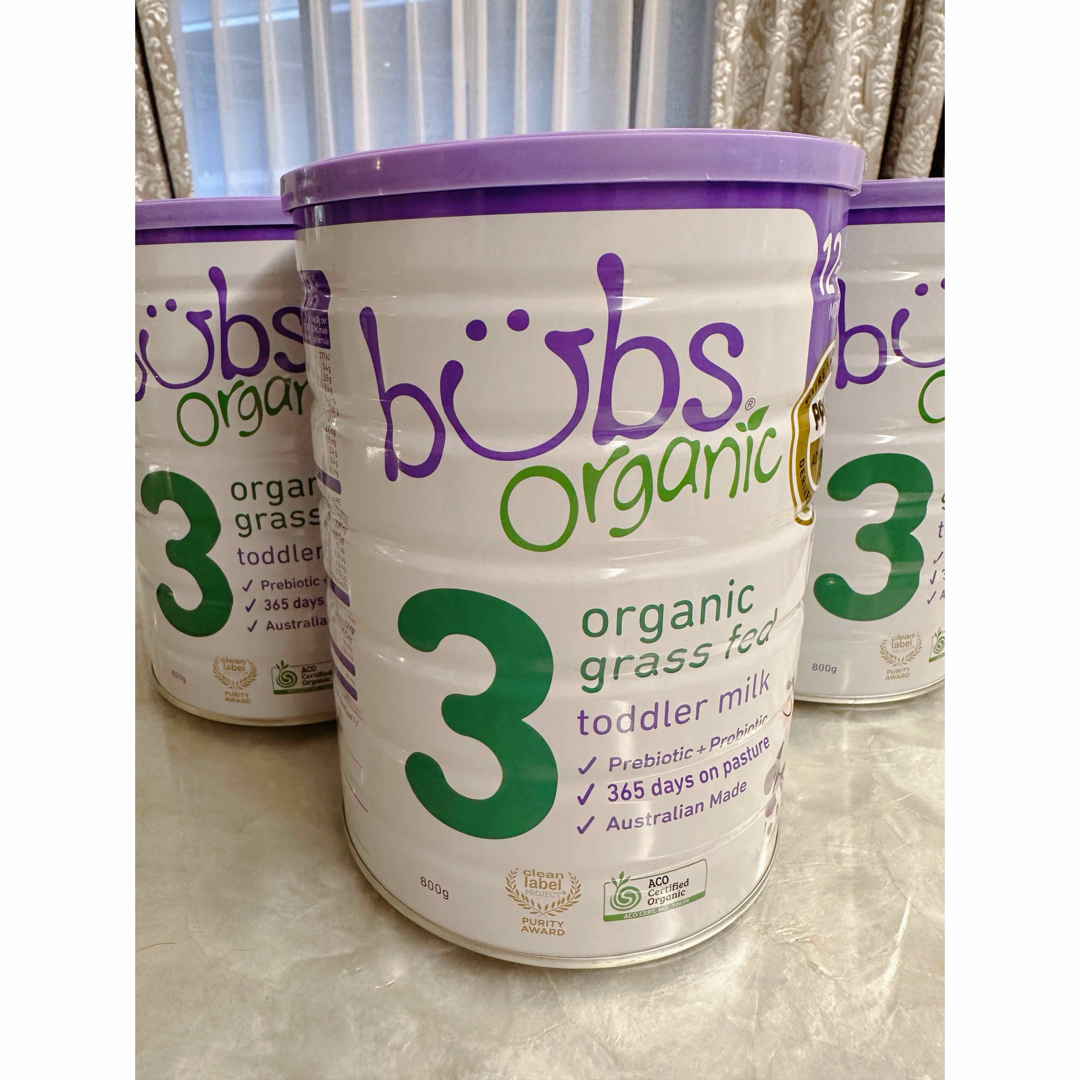 bubs Supreme 粉ミルク 800g 2缶セット bubs Supreme 0-6ヶ月 A2