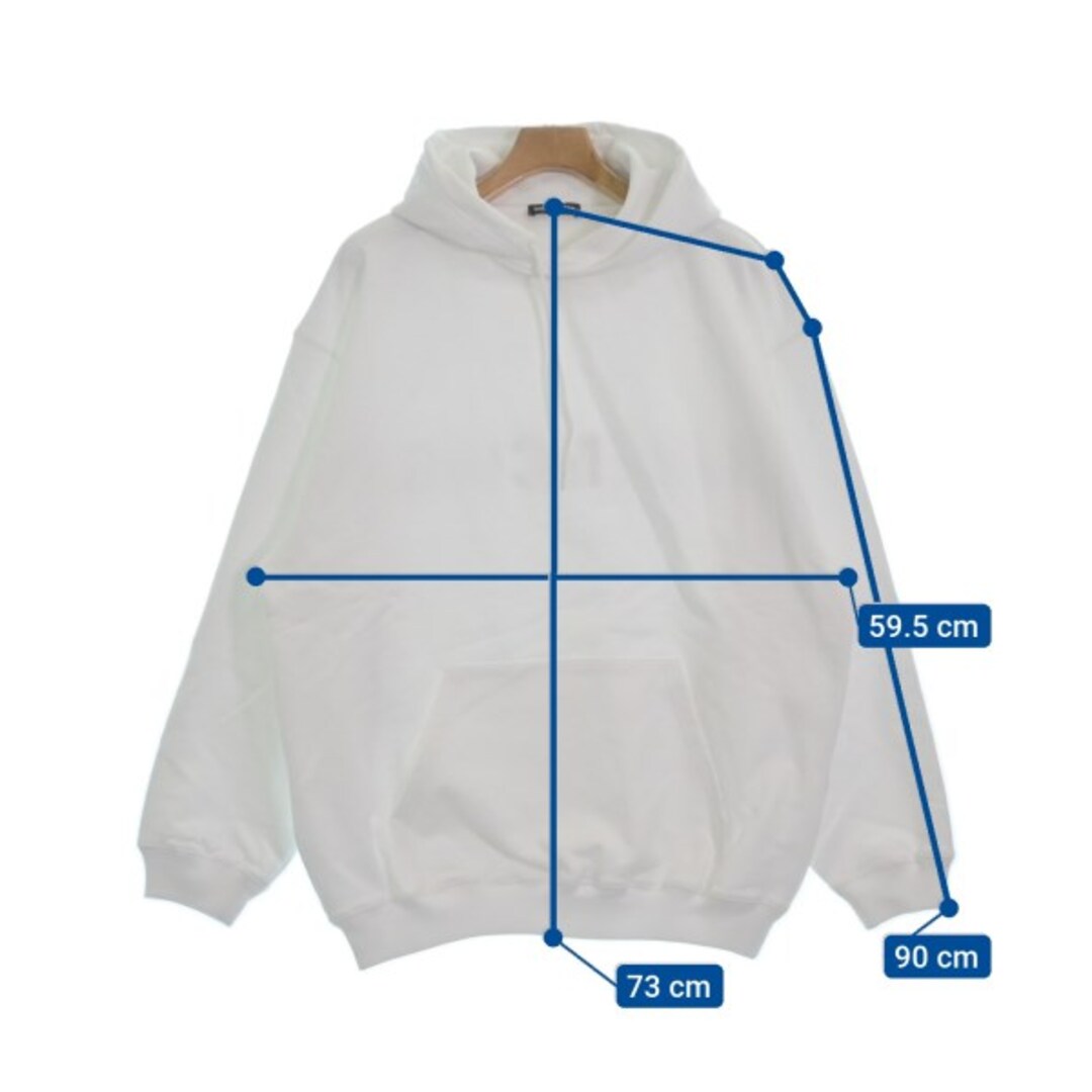 BALENCIAGA - BALENCIAGA バレンシアガ パーカー M 白 【古着】【中古