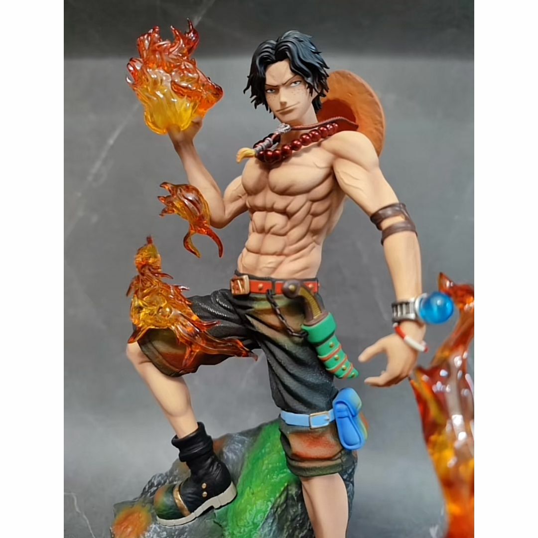 ワンピース エース フィギュア ガレージキット 塗装済み完成品の通販