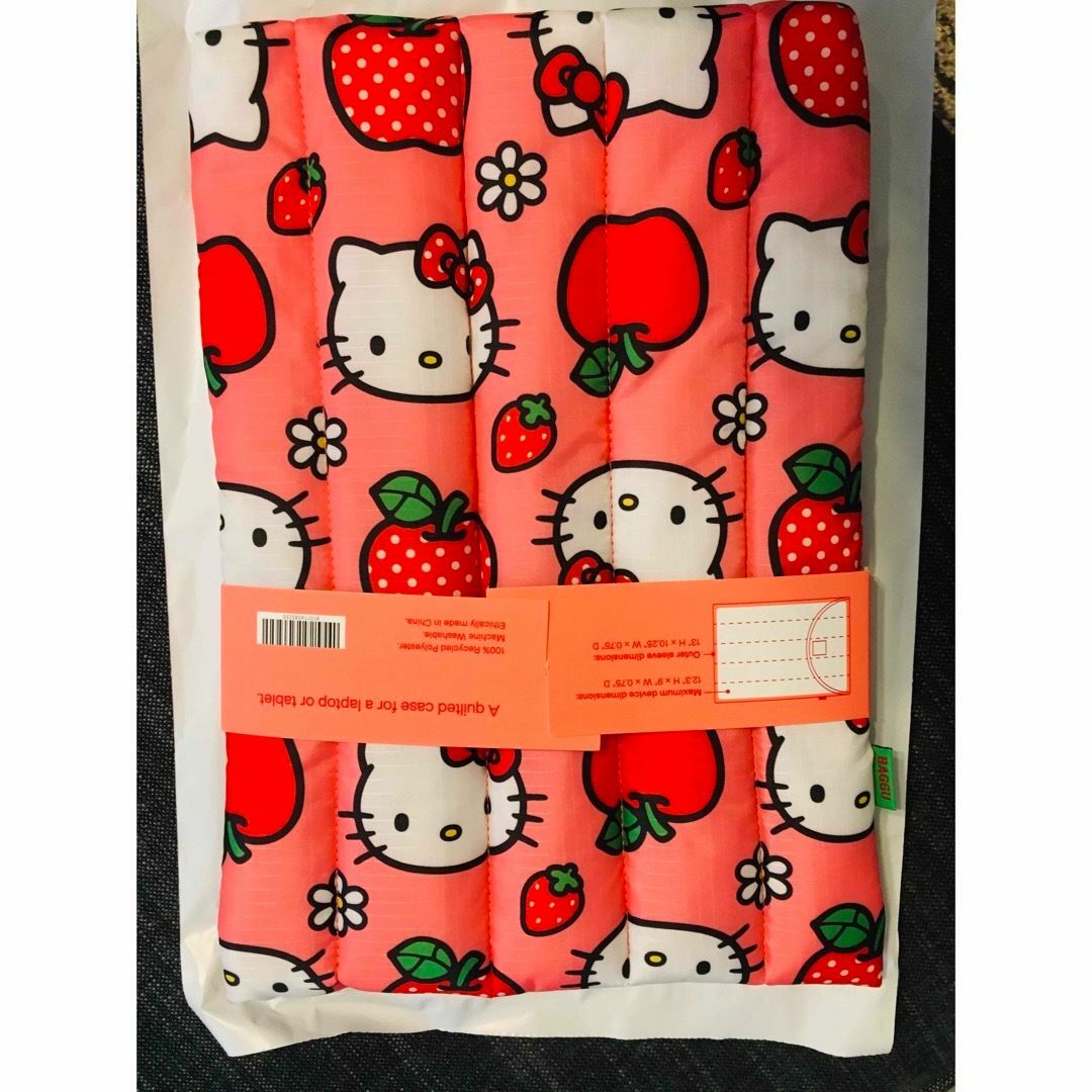 BAGGU - BAGGU ハローキティアップル PCケース 13/14インチ サンリオの