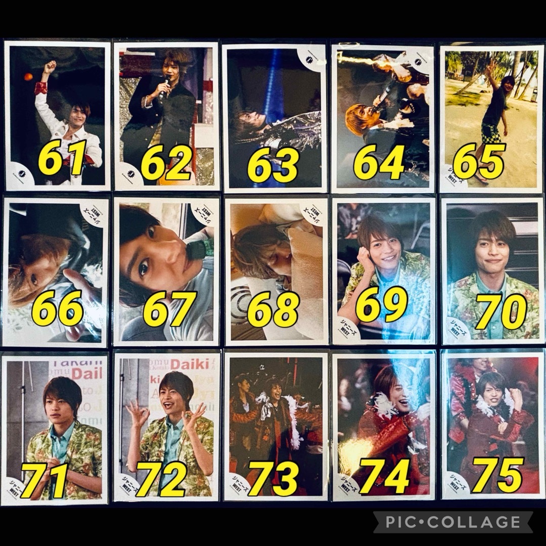 ジャニーズWEST - WEST. 中間淳太 公式写真 ①の通販 by MMN's shop