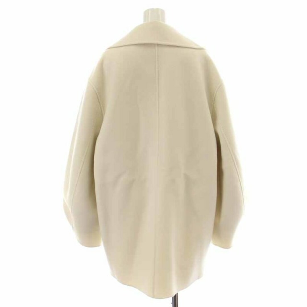 ebure 22AW リュクスメルトン Pコート コート 美品 本命コートが